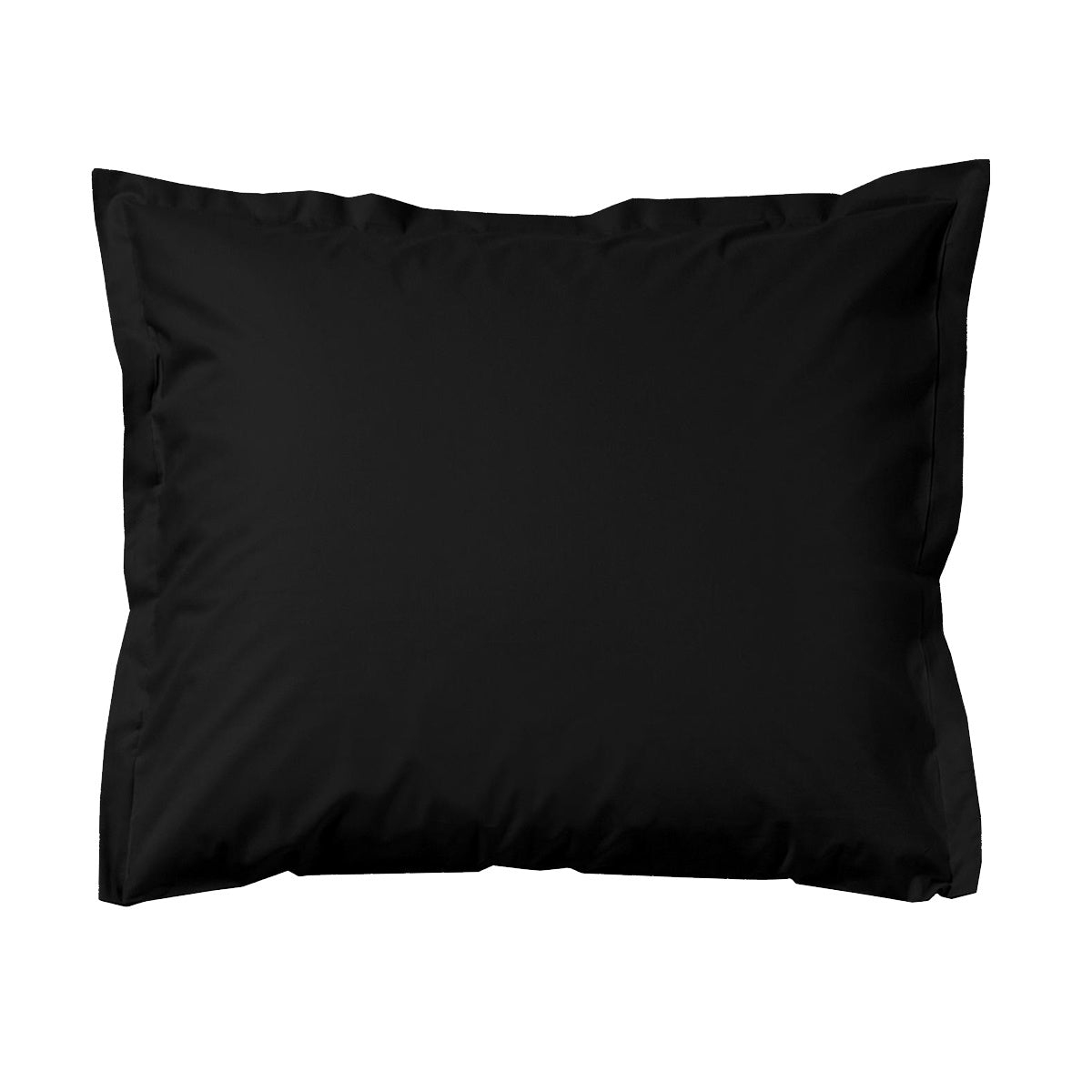 Sundays Kissenbezug-Set Baumwollsatin schwarz 60x70