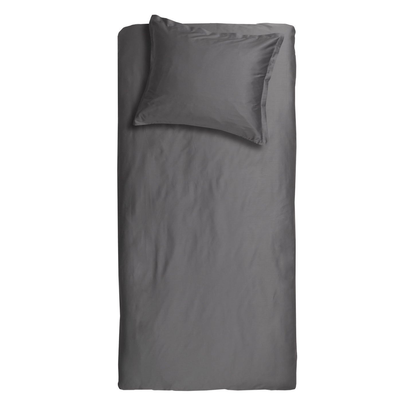 Sundays duvet cover cotton satin anthracite