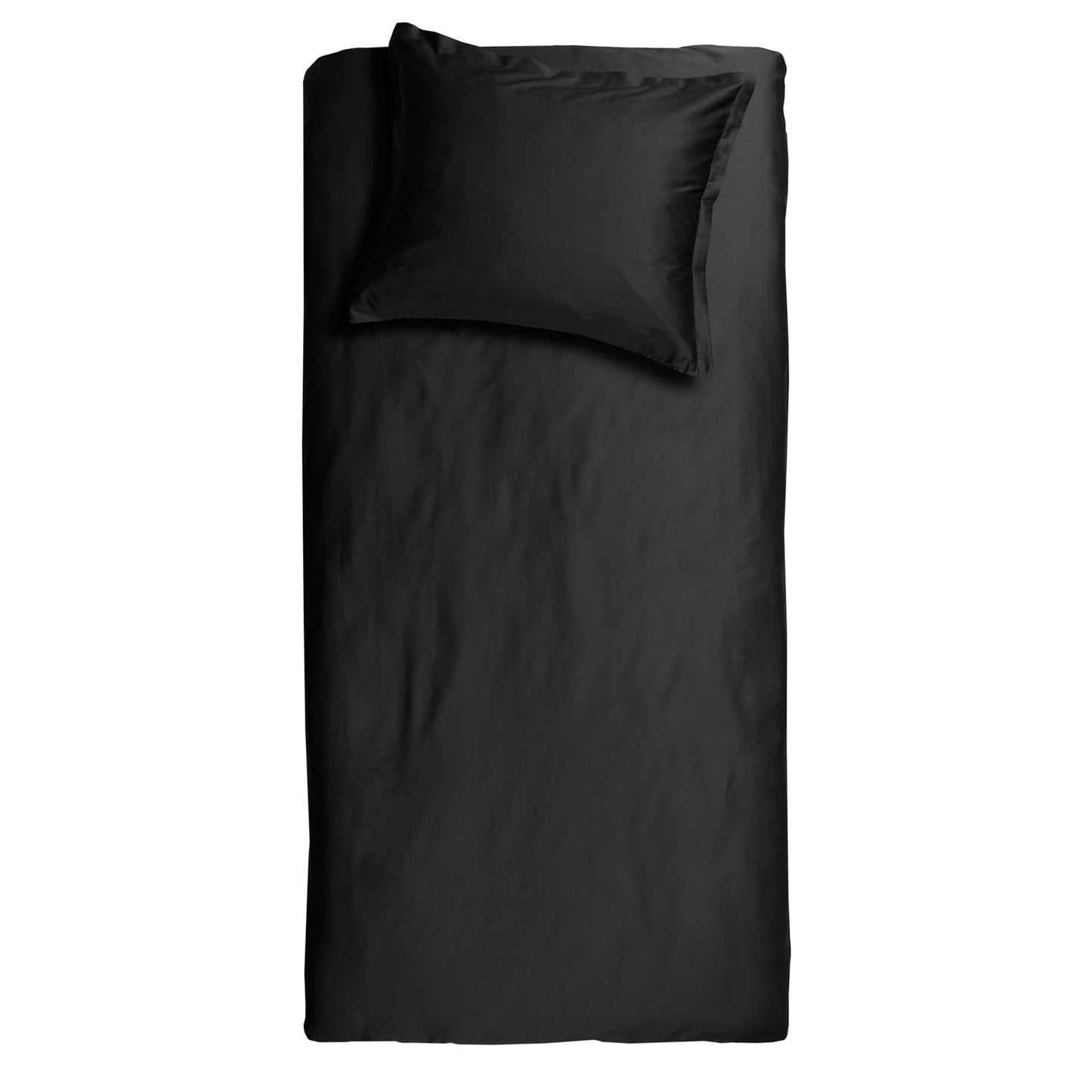 Sundays Bettbezug Baumwollsatin schwarz