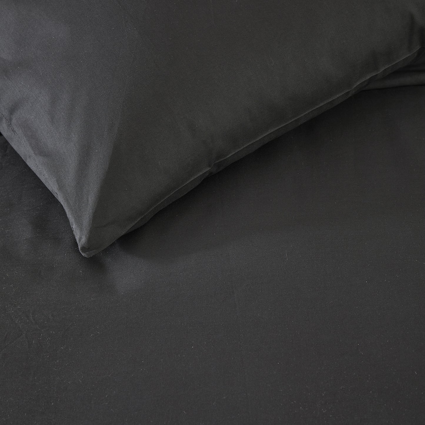Weekend dekbedovertrek katoen zwart
