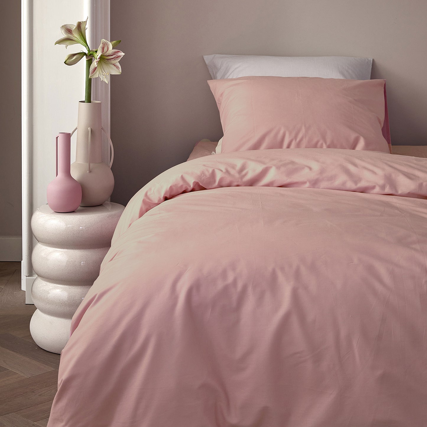 Weekend Bettbezug Baumwolle rosa