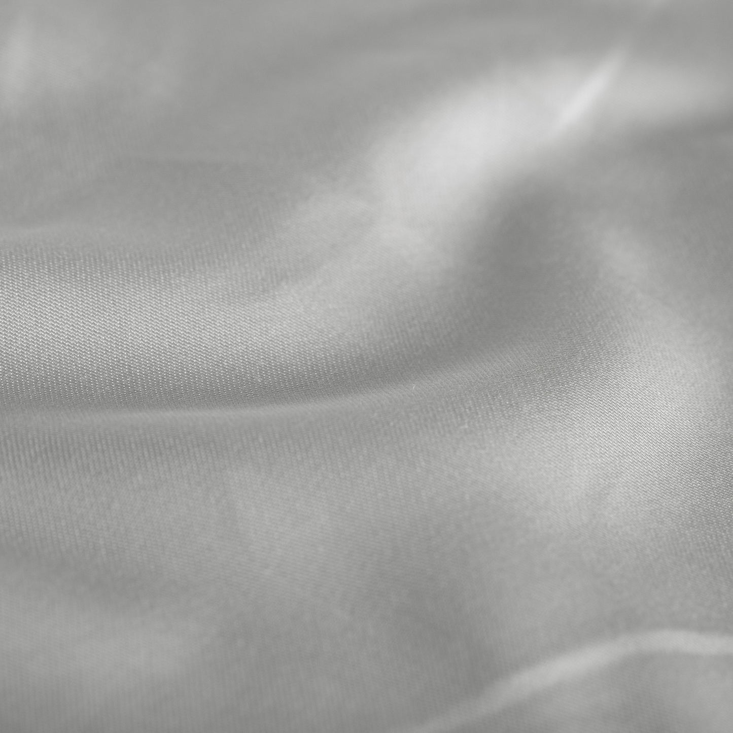 Sundays fitted sheet cotton satin light gray