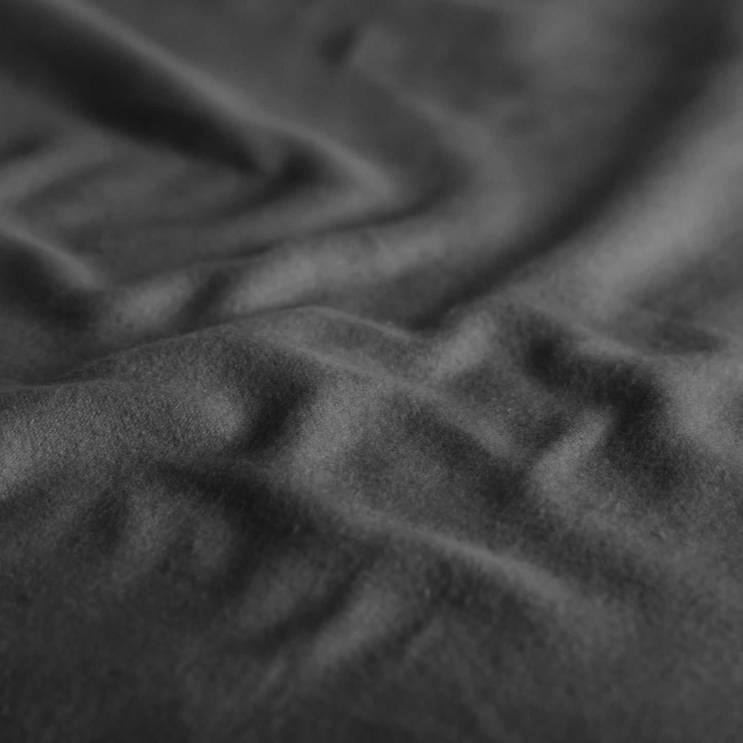 Flannel sheet anthracite