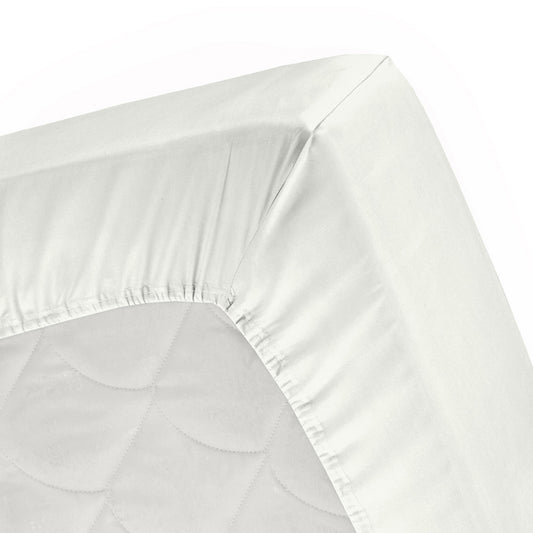 Topper Spannbettlaken Jersey elfenbein