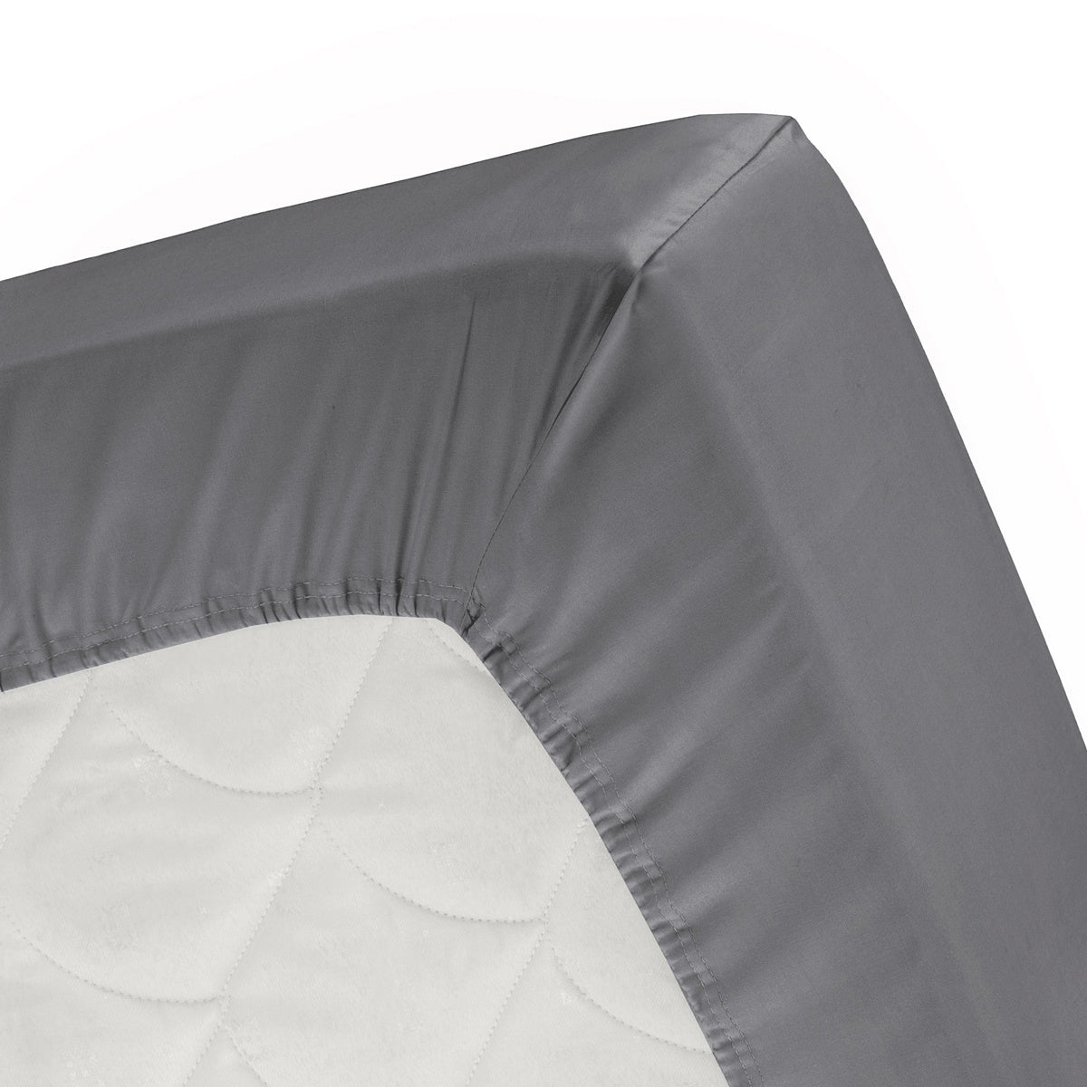 Topper fitted sheet jersey anthracite