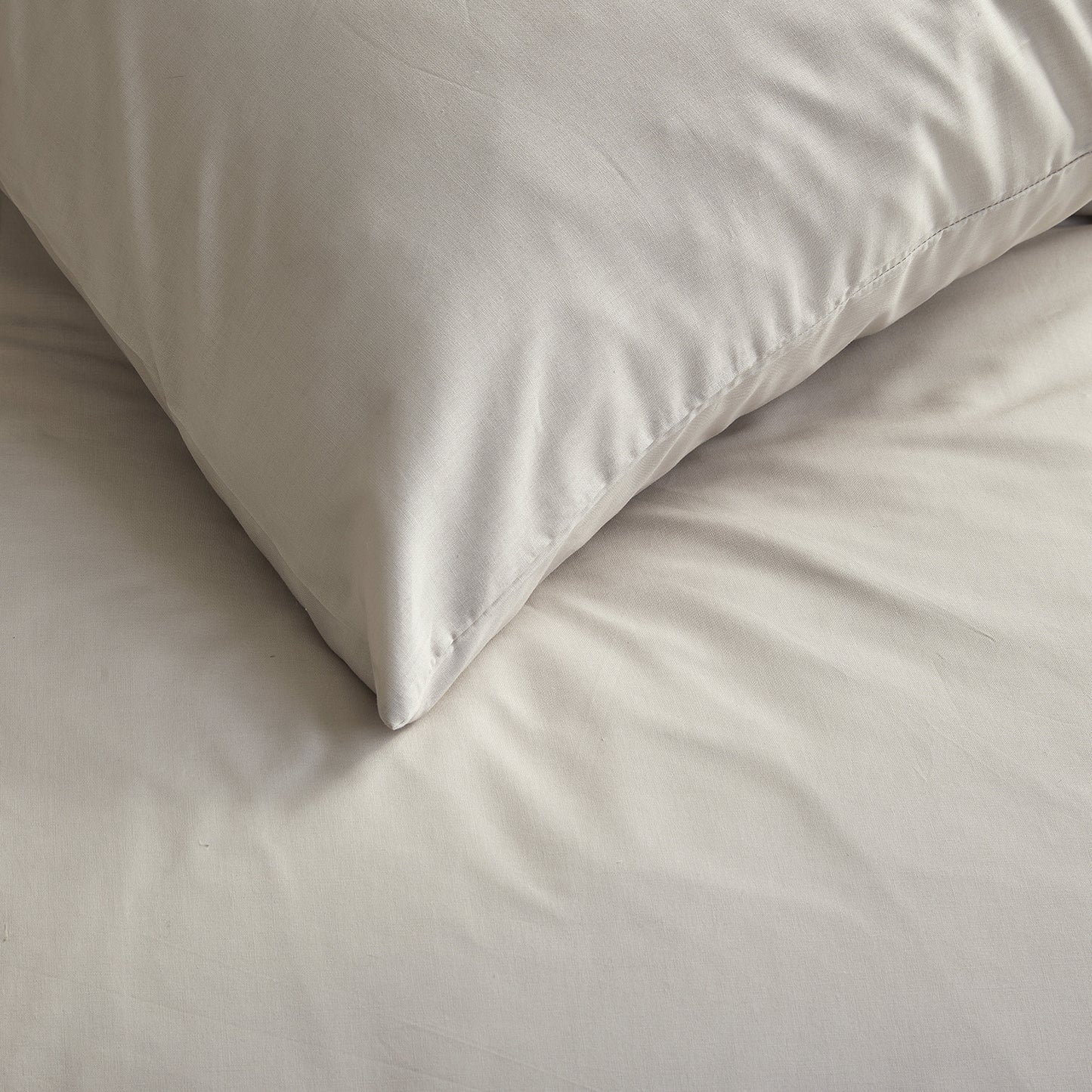 Weekend Bettbezug Baumwolle taupe