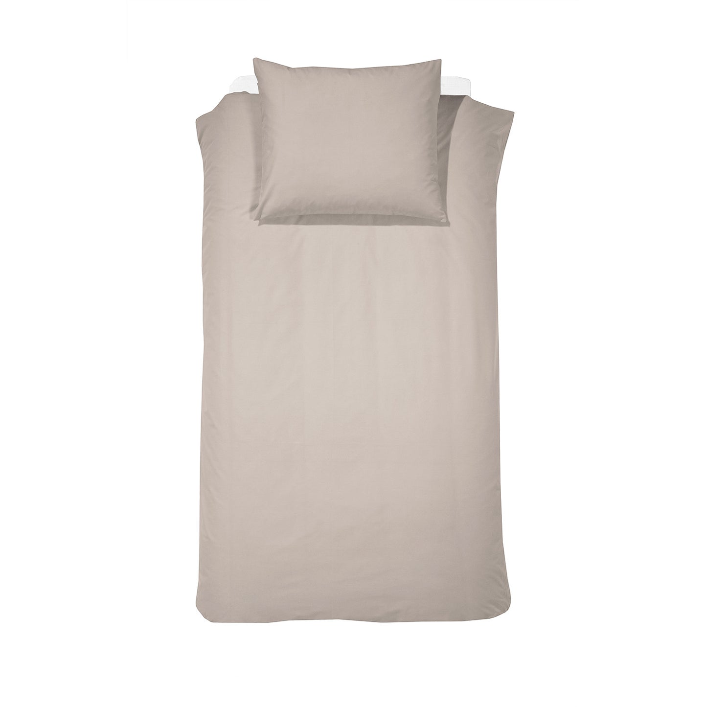 Weekend Bettbezug Baumwolle taupe