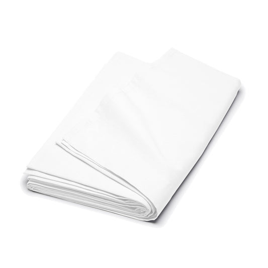Sheet cotton satin white