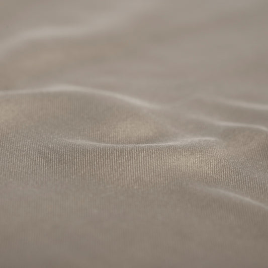 Sundays pillowcase set cotton satin taupe 60x70