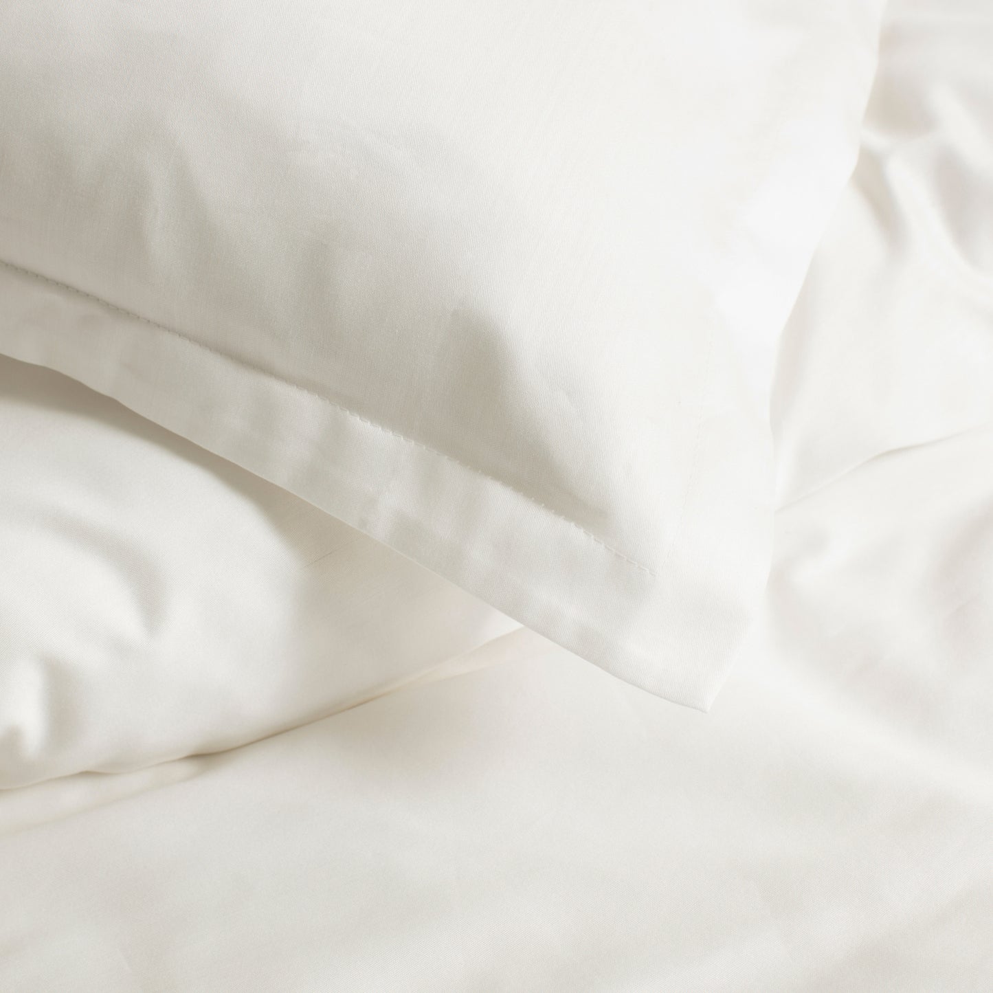 Sundays duvet cover cotton satin ivory