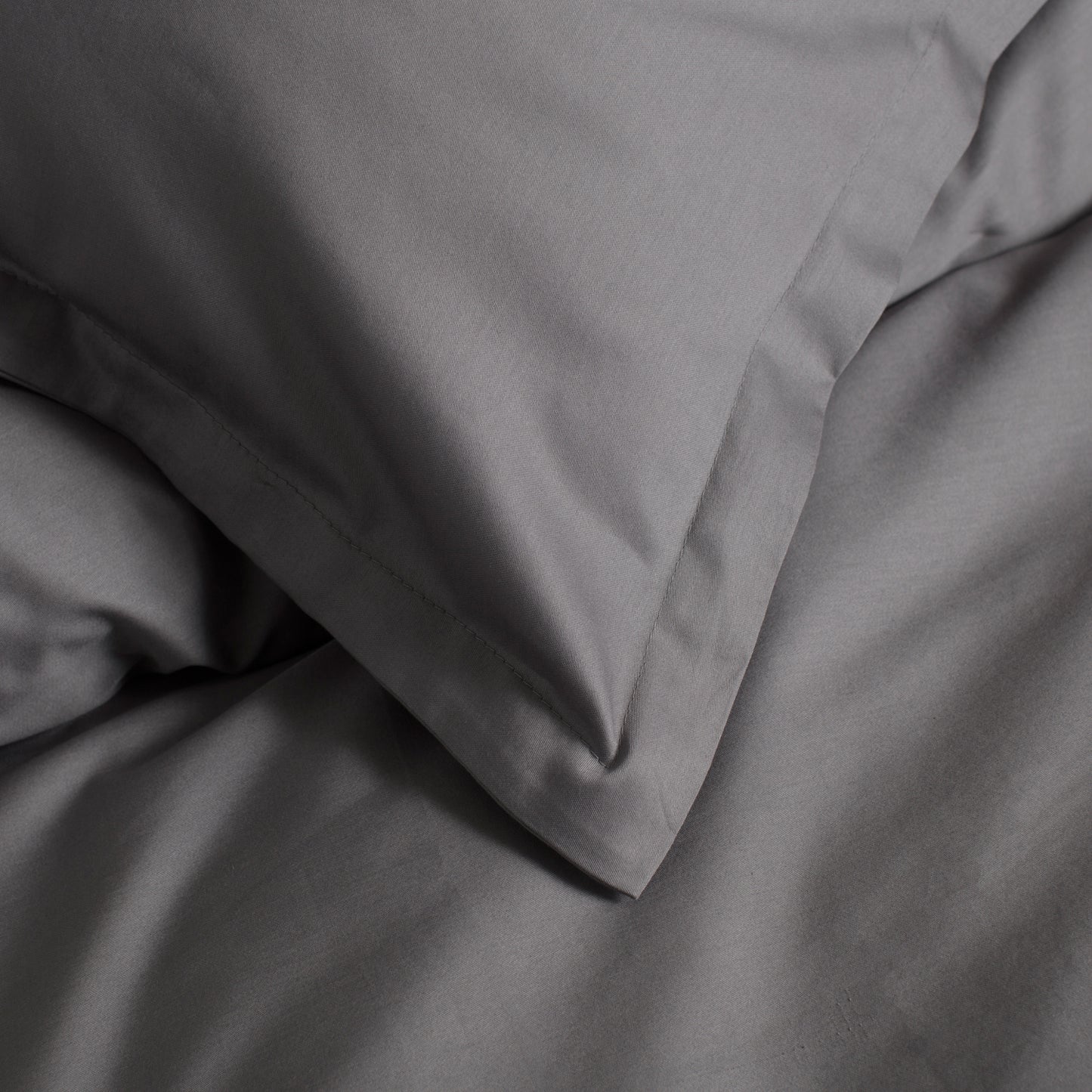 Sundays Bettbezug Baumwollsatin anthrazit