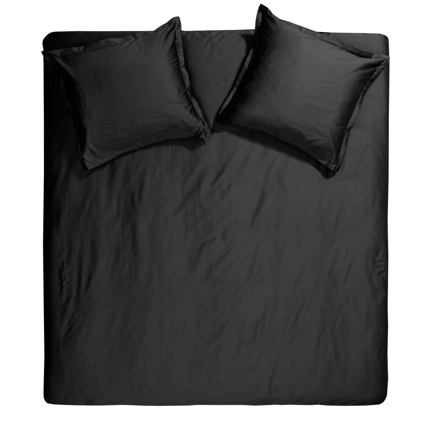 Sundays Bettbezug Baumwollsatin schwarz