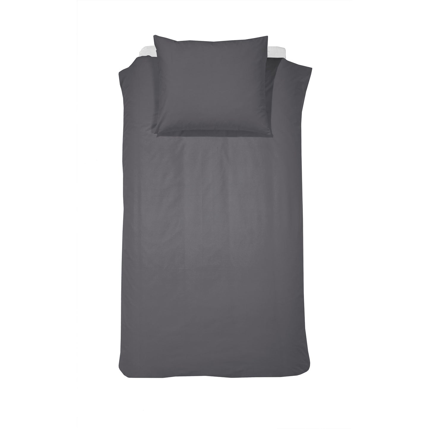 Morning Bettbezug Flanell anthrazit