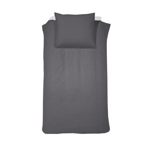 Morning Bettbezug Flanell anthrazit