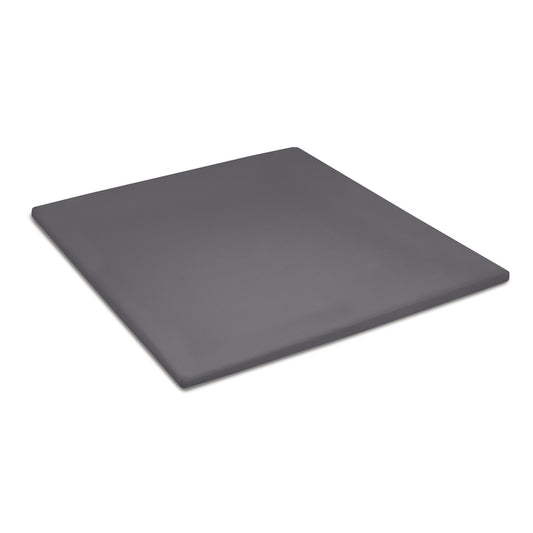 Topper fitted sheet flannel anthracite