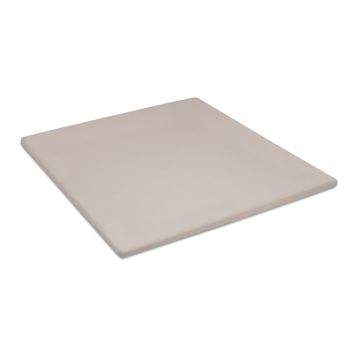 Topper fitted sheet flannel taupe