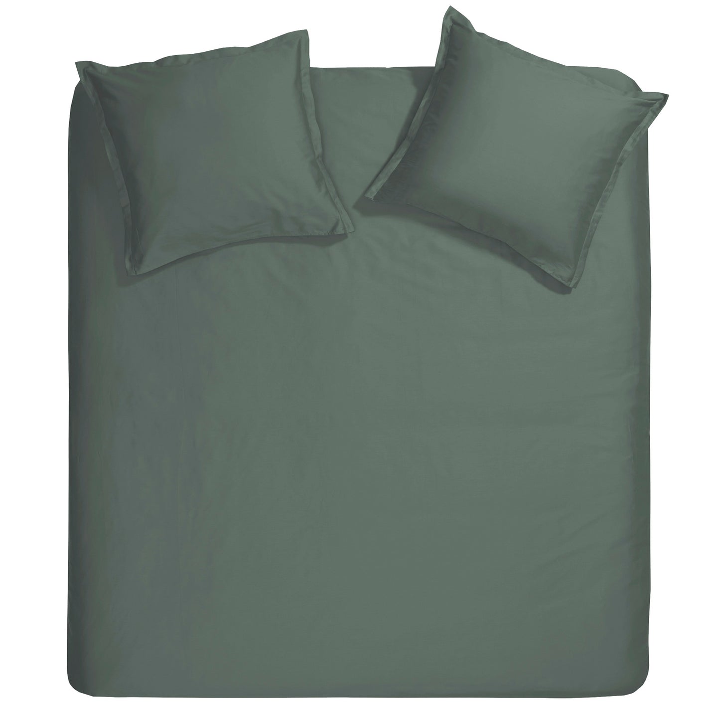 Sundays duvet cover cotton satin green