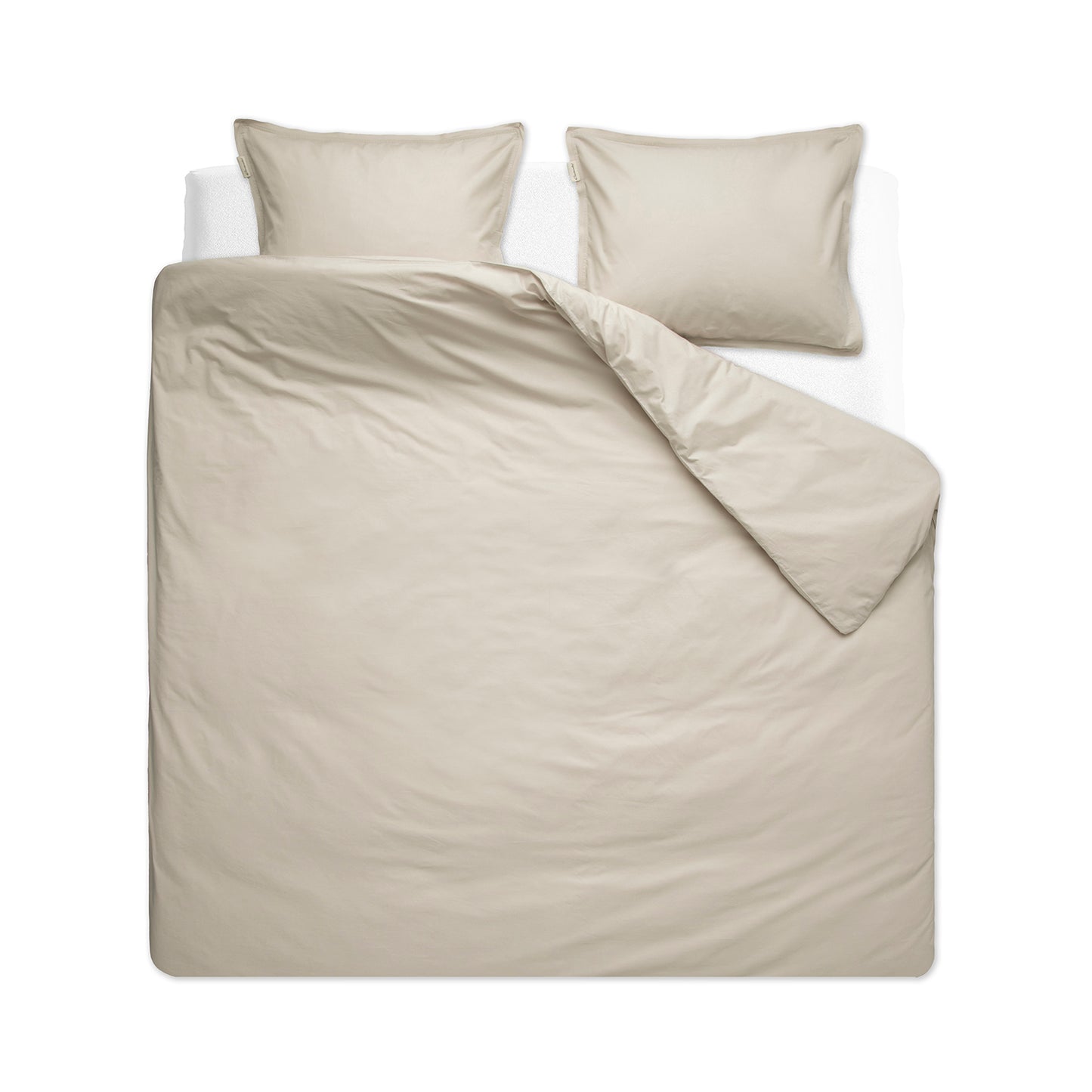 Moon duvet cover cotton sand