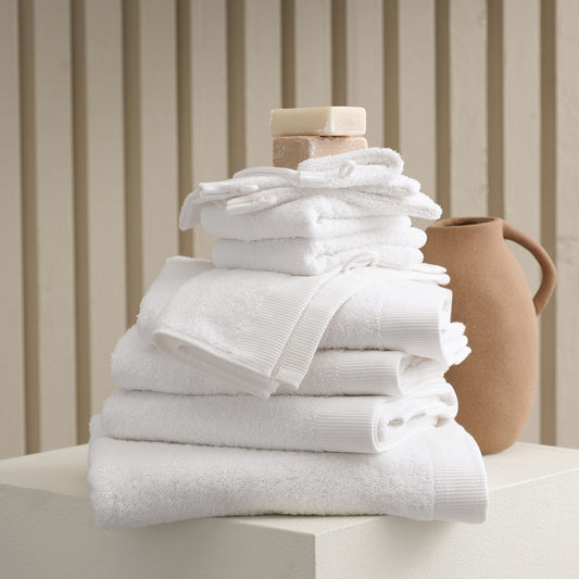 Weekend towel white (3 pieces)