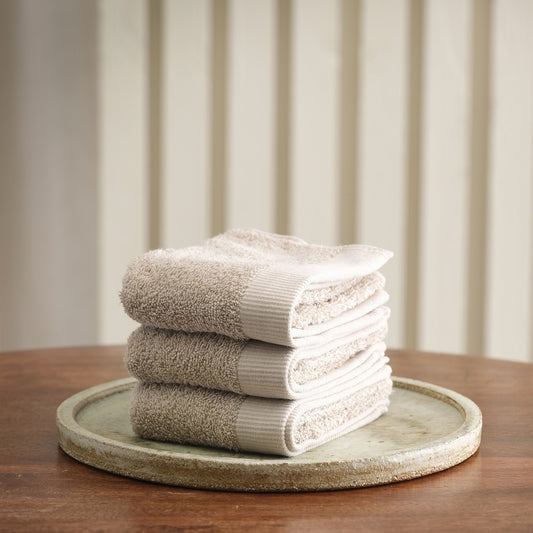 Weekend Gästehandtuch taupe (3 Stück)