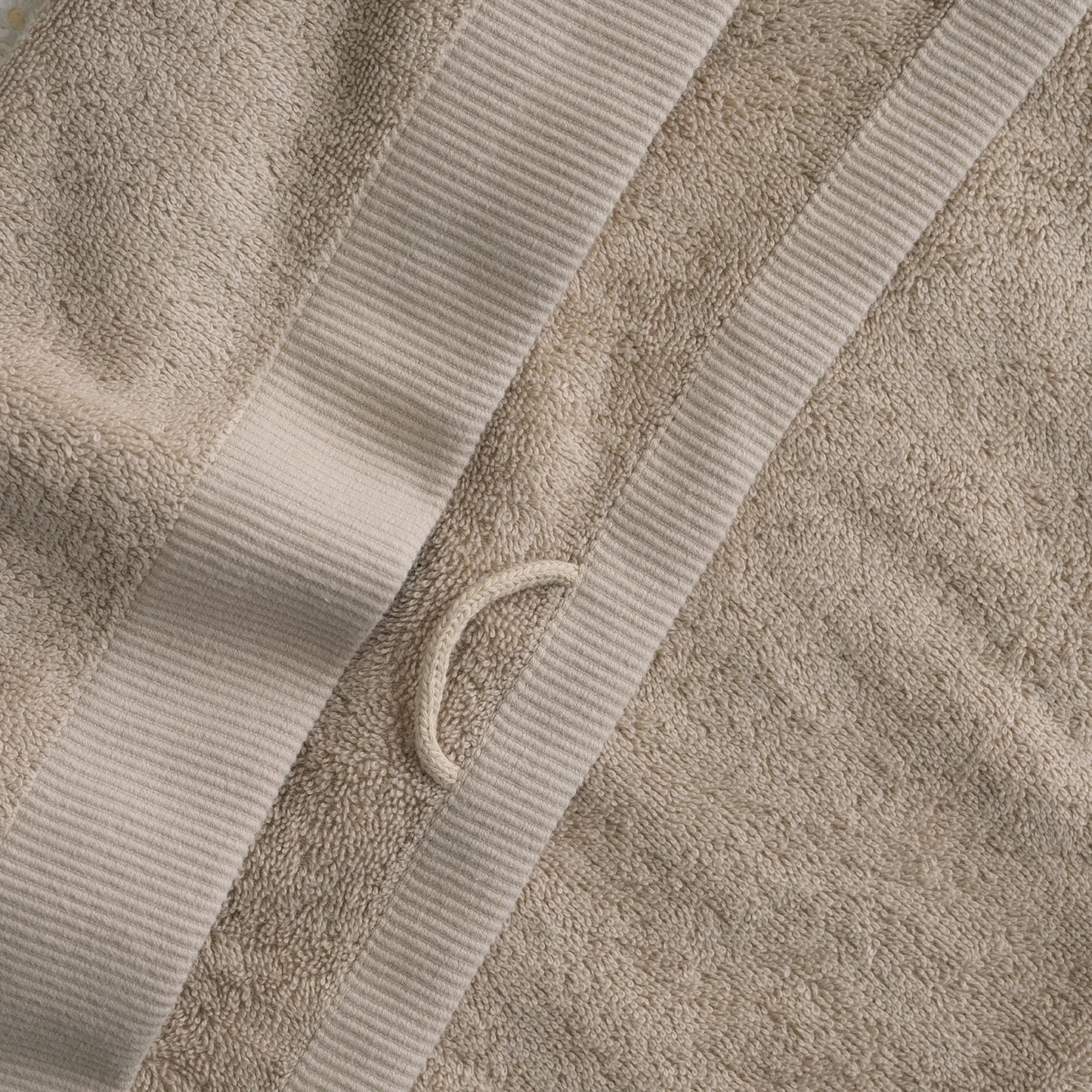 Weekend towel taupe (3 pieces)