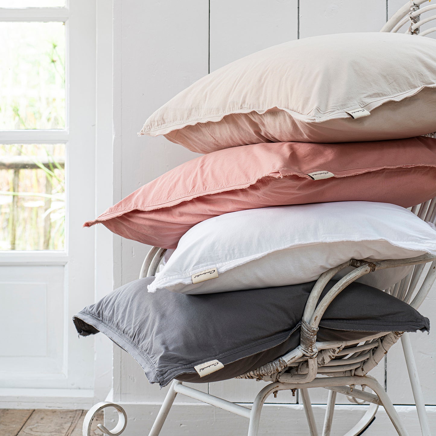 Moon duvet cover cotton pink