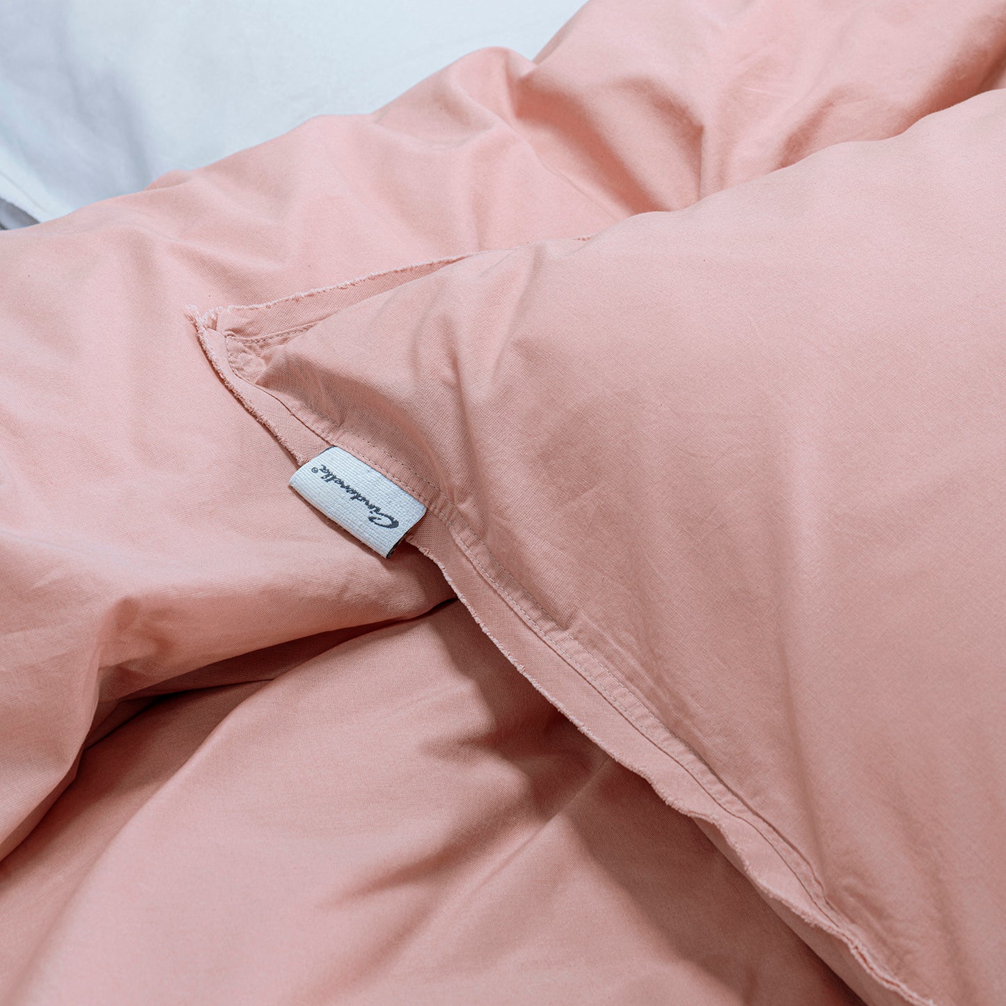 Moon duvet cover cotton pink