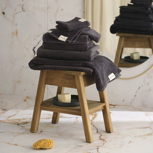 Sundays towel anthracite (2 pieces)