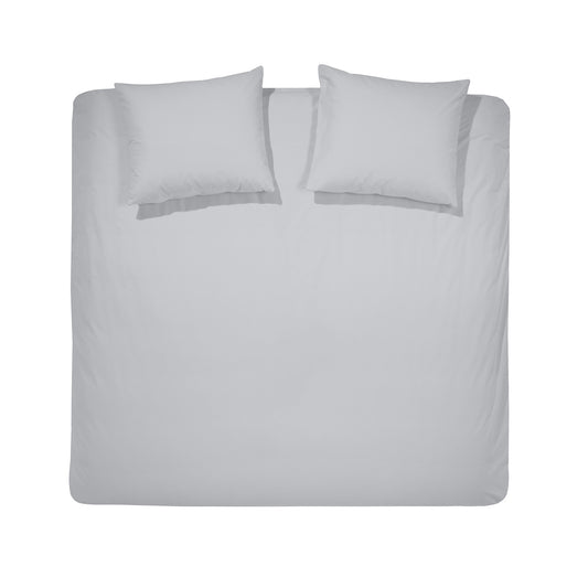 Friday dekbedovertrek polykatoen lichtgrijs