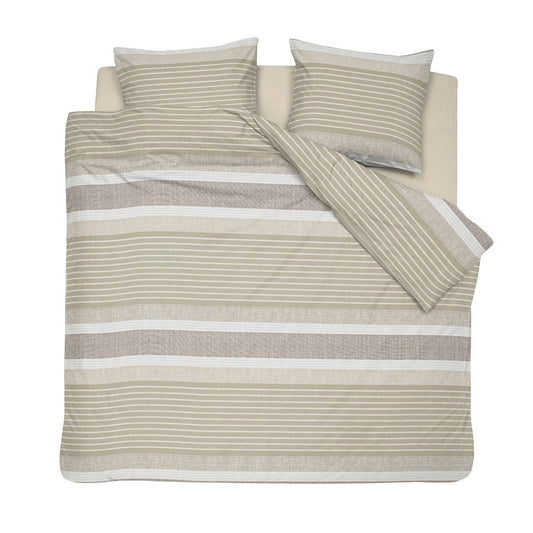 Crony duvet cover cotton sand