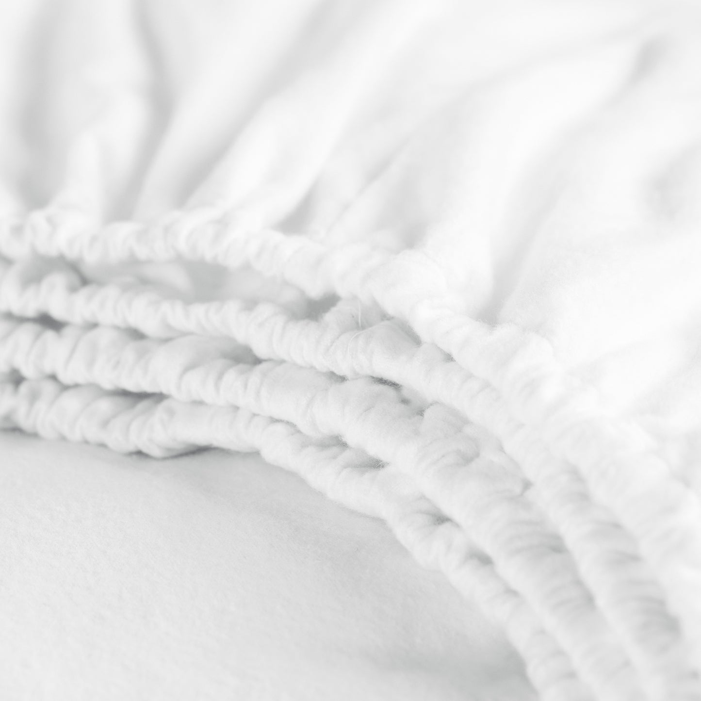 Topper Spannbettlaken Premium Molton Einzelspalt weiß