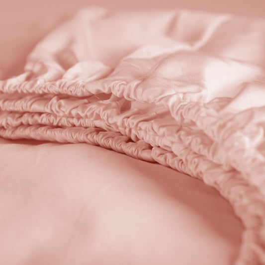 Sundays Spannbettlaken Baumwollsatin Soft Terra