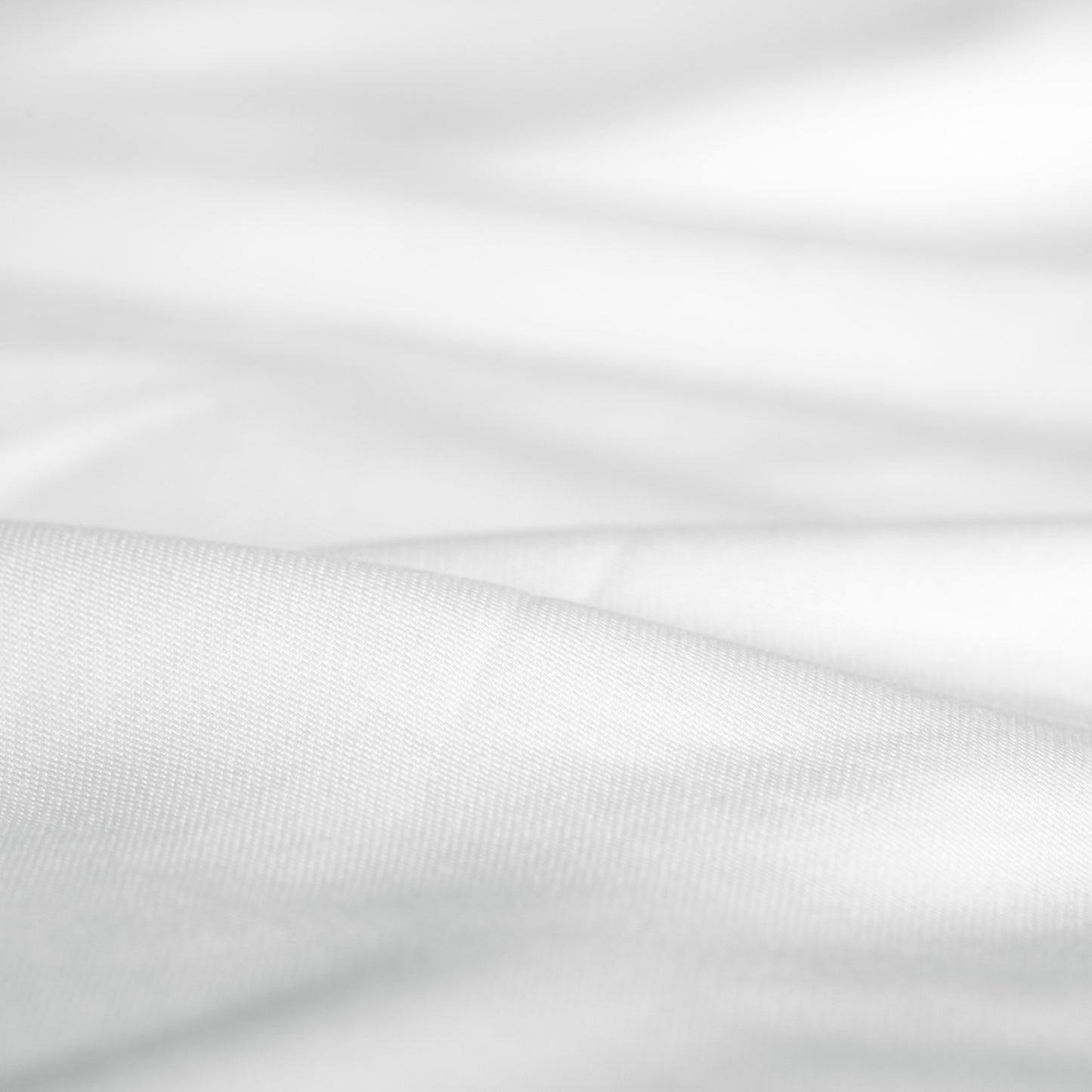Sundays fitted sheet topper single split cotton satin white