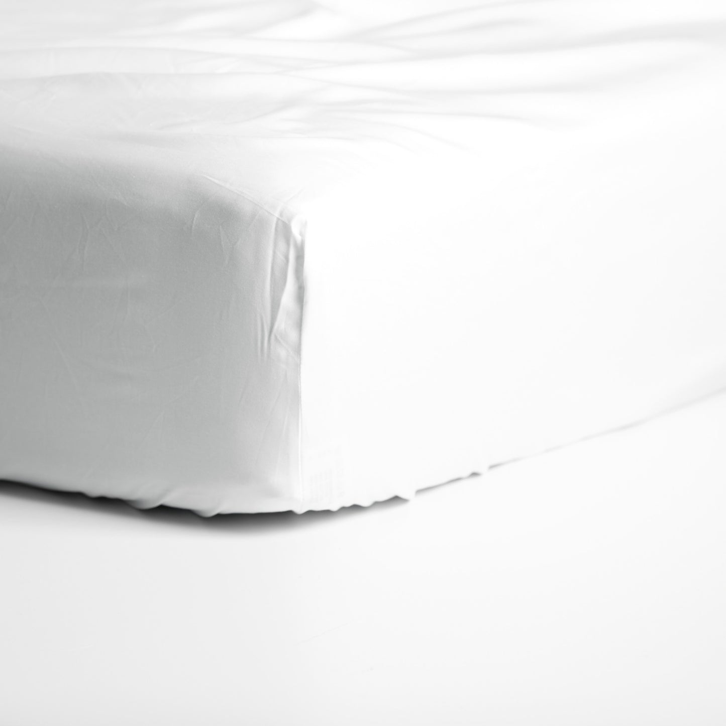 Sundays Spannbettlaken hohe Ecke Baumwollsatin weiß
