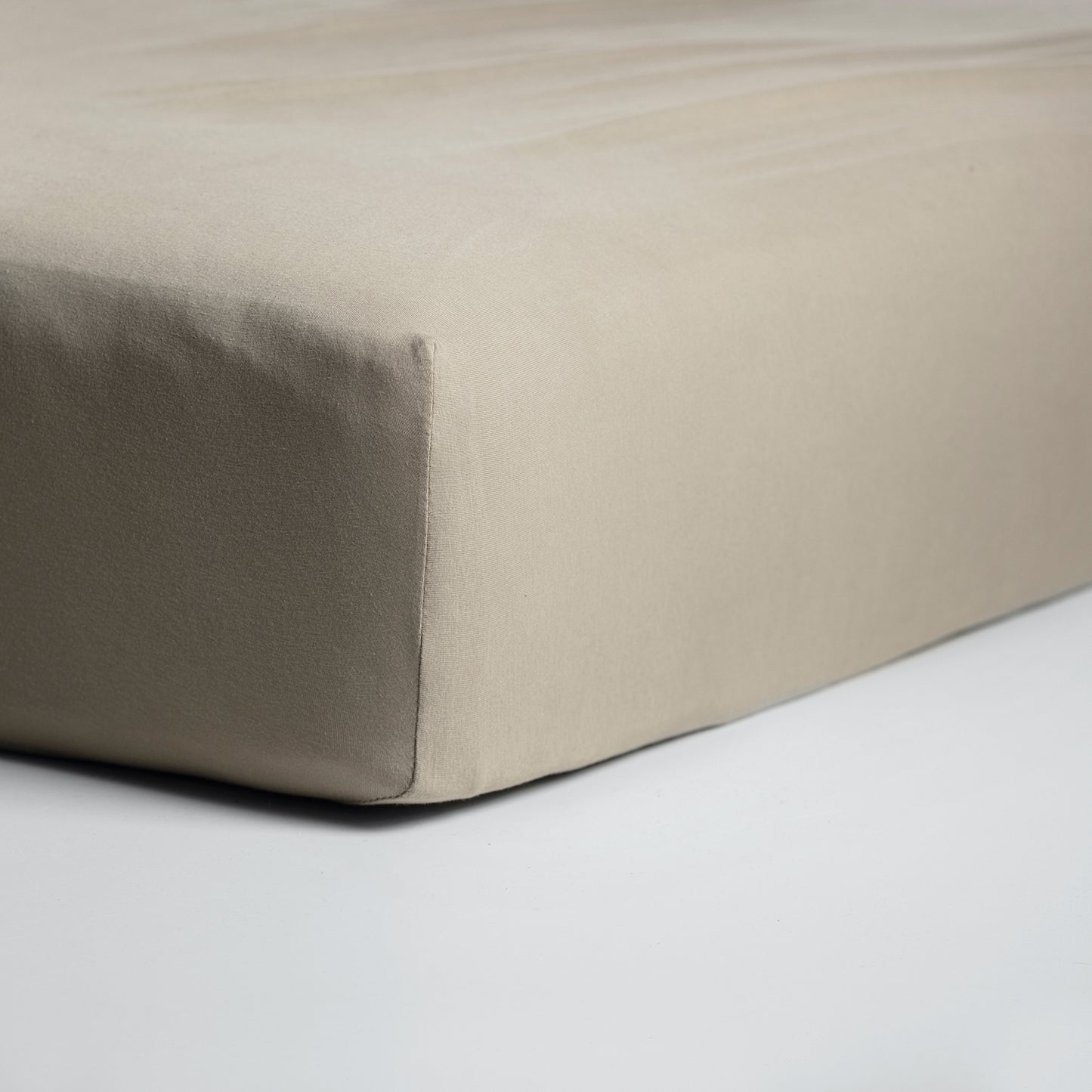 Spannbettlaken Doppeljersey taupe