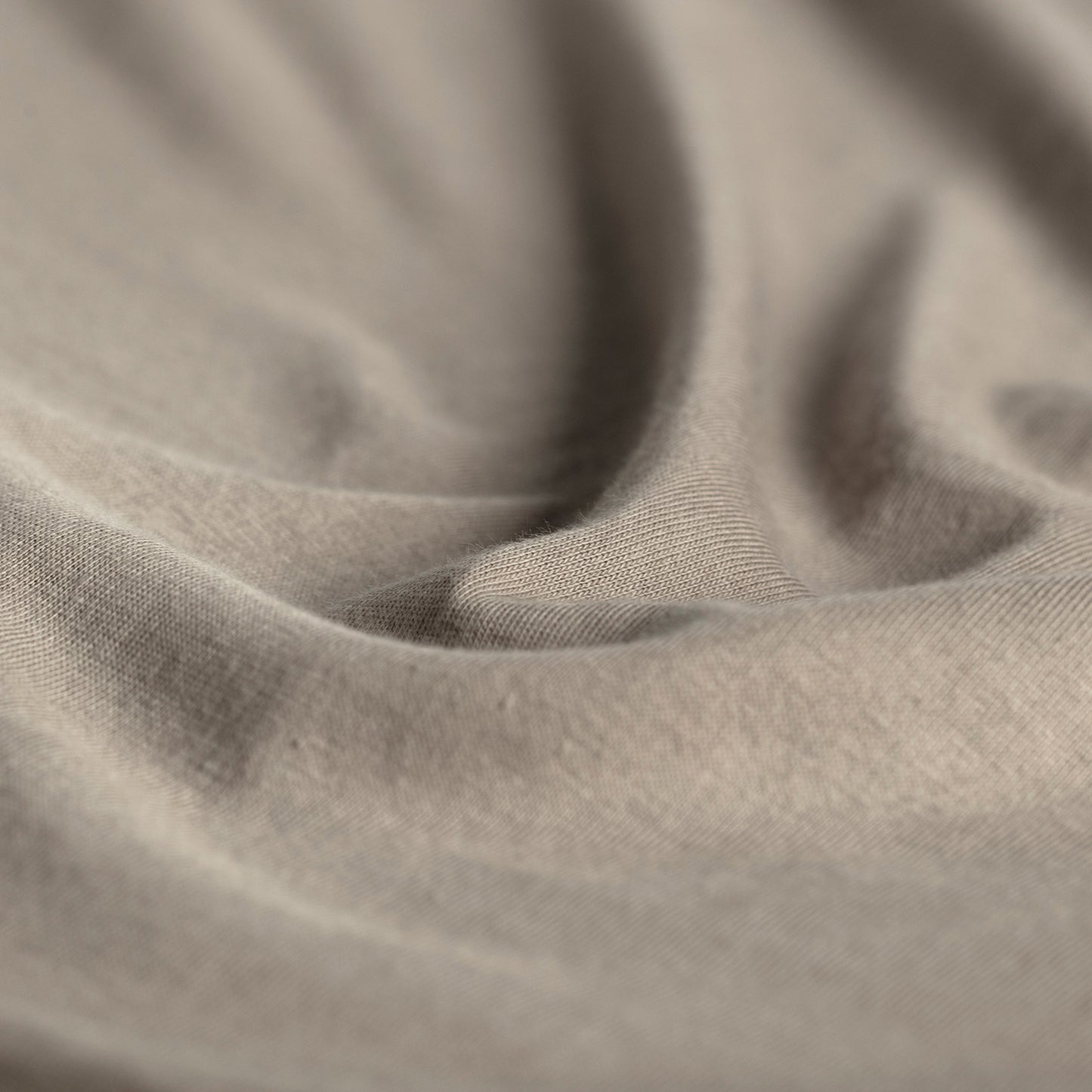 Spannbettlaken Doppeljersey taupe