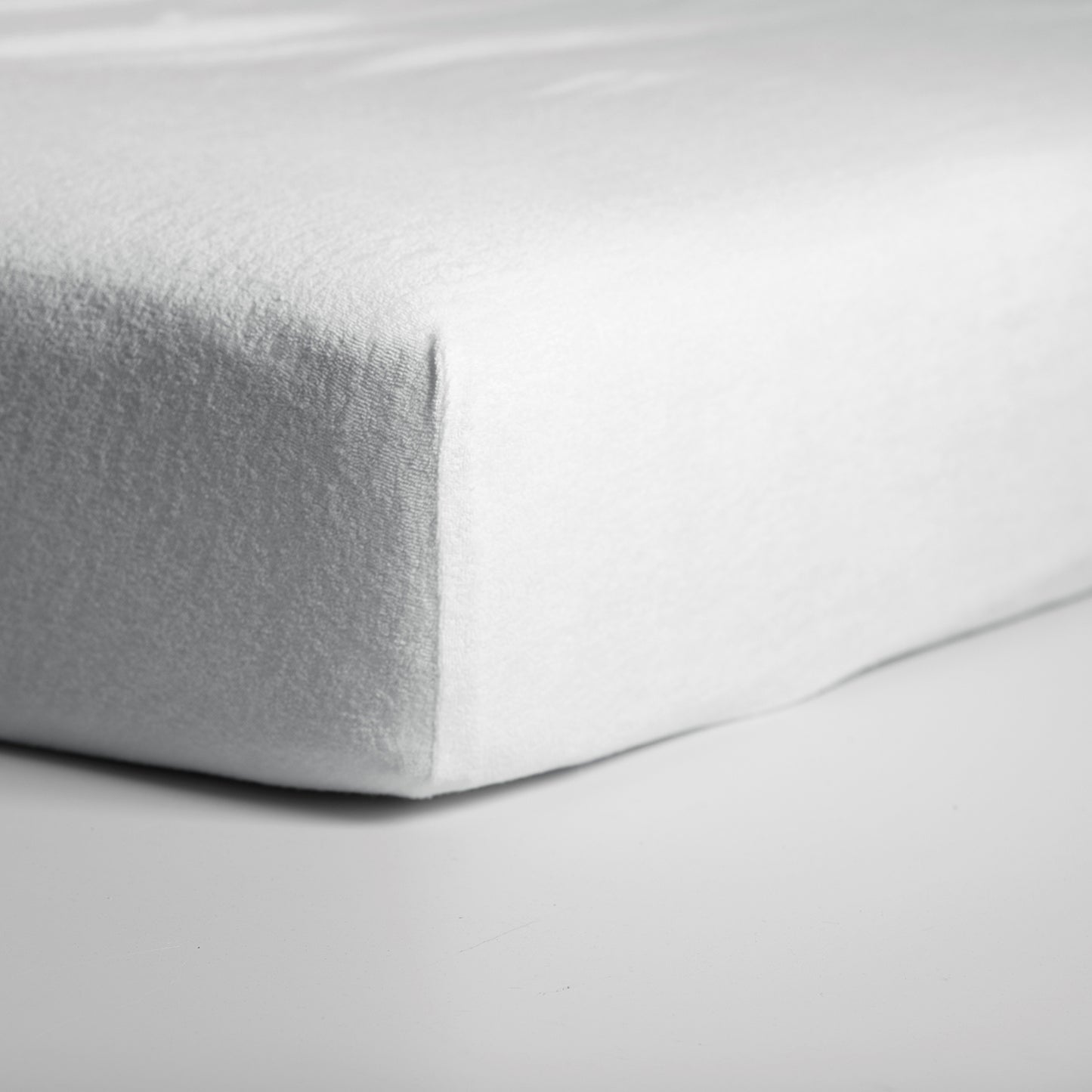Spannbettlaken Frottee weiß