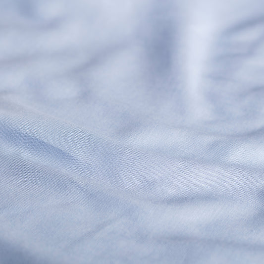 Weekend sheet cotton light blue