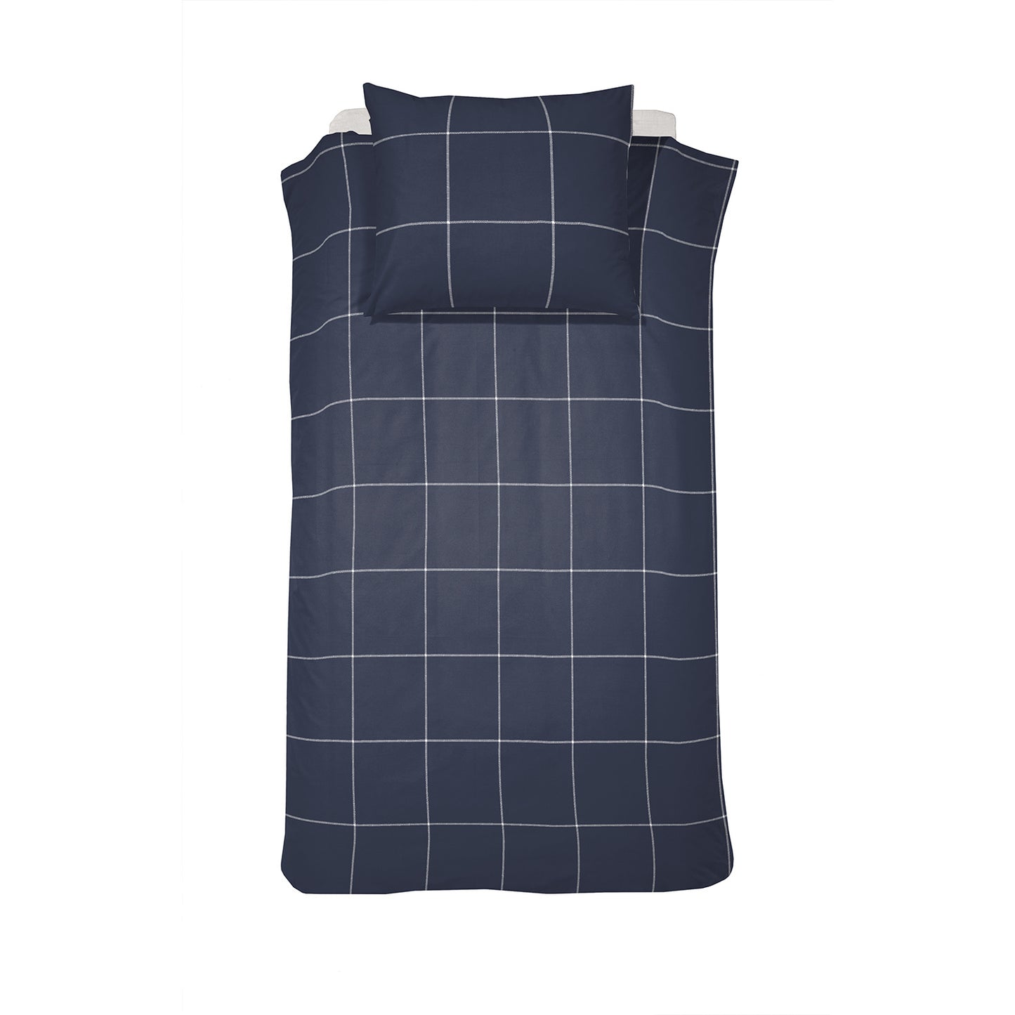 Robyn duvet cover satin dark blue