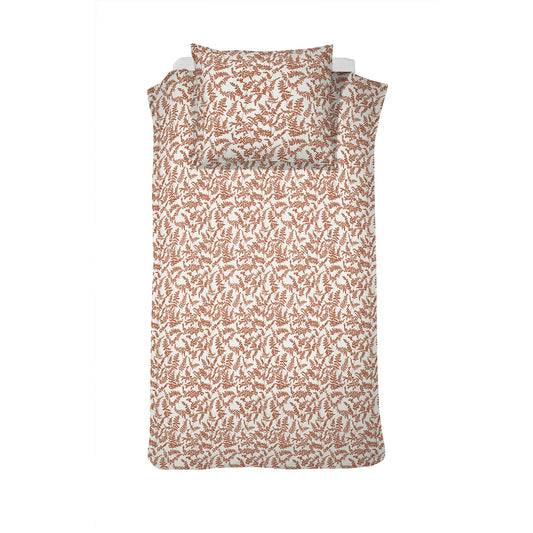 Lotta Bettbezug Baumwolle terra