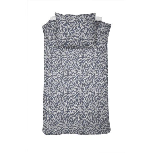 Lotta Bettbezug Baumwolle blau