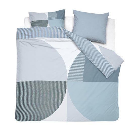 Knut duvet cover cotton blue
