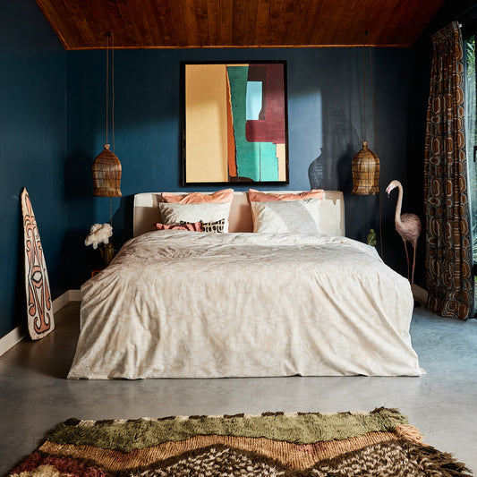 Momentum duvet cover cotton almond