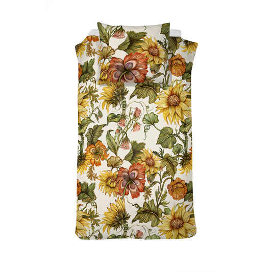 Serenade Bettbezug Baumwollsatin gelb