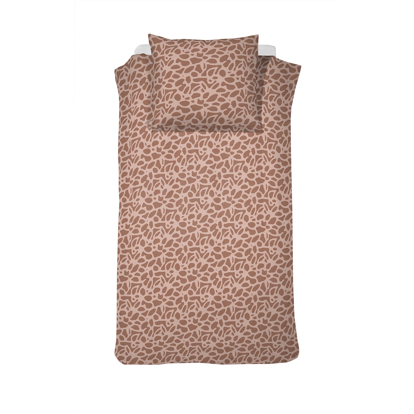 Savanne dekbedovertrek katoen terra