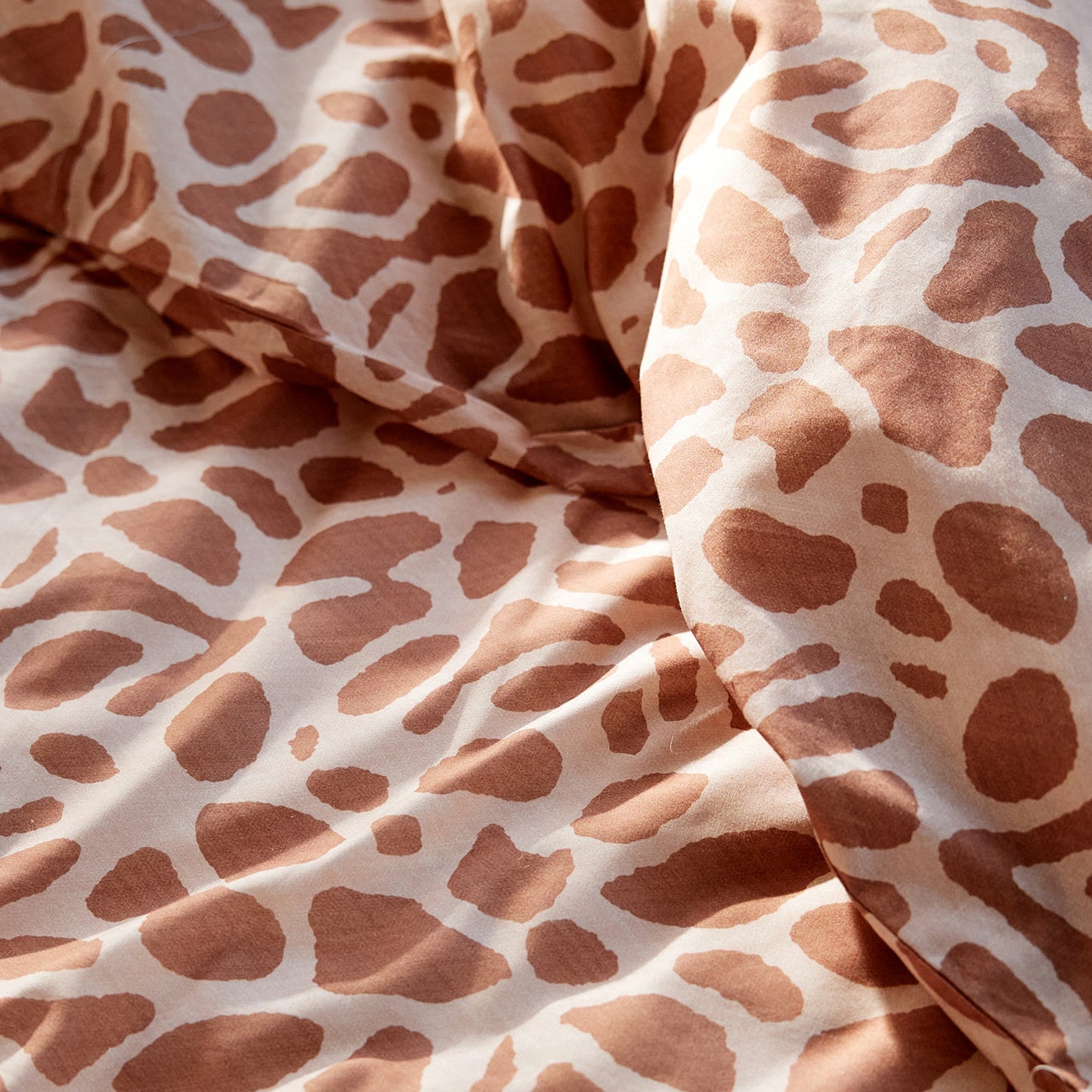 Savanne dekbedovertrek katoen terra