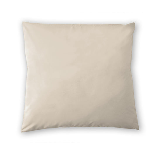 Kissenbezug-Set Flanell hellsand mit Reißverschluss