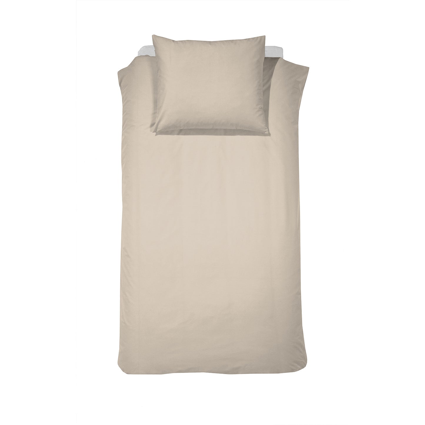 Morning duvet cover flannel light sand