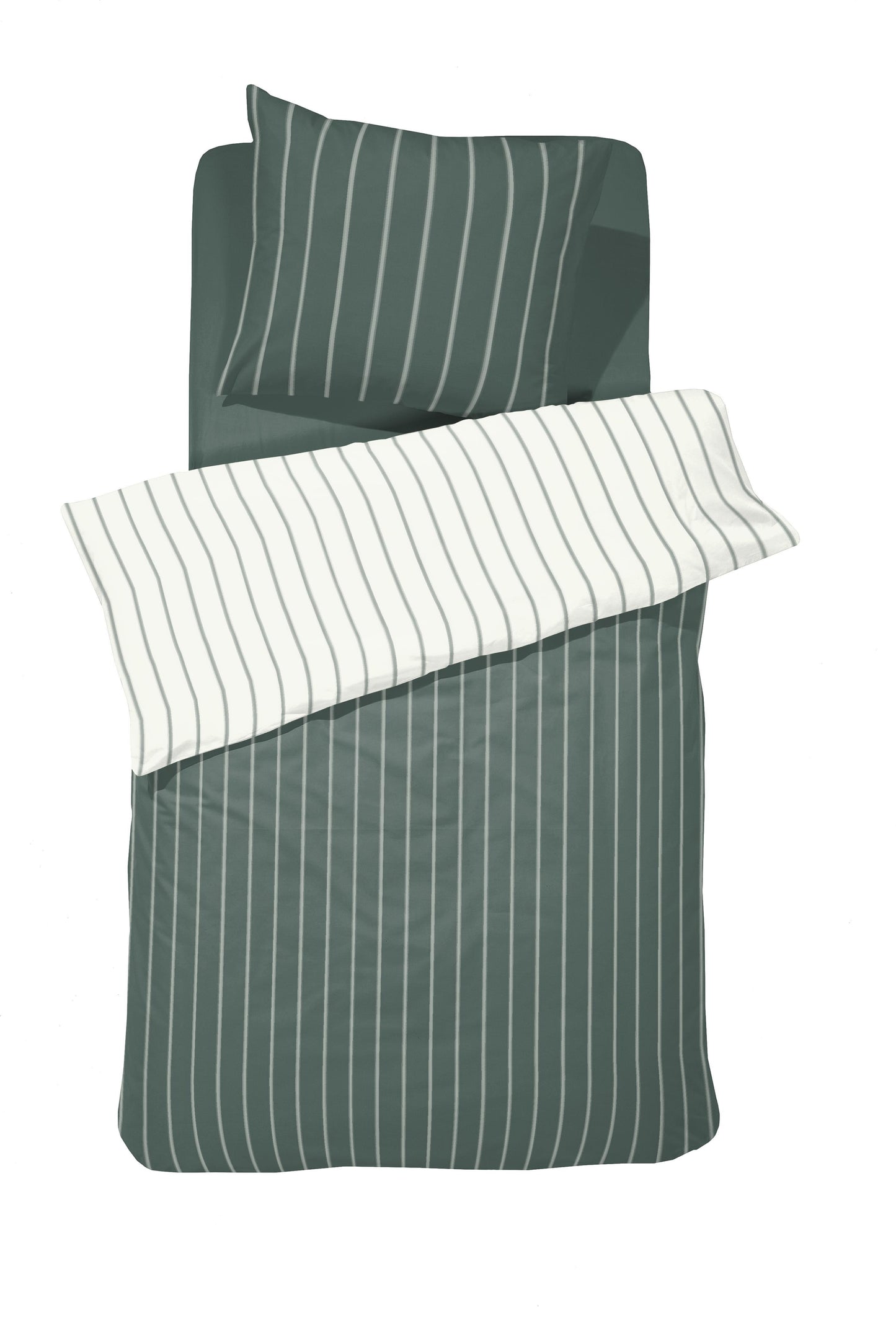 Eenvoud dekbedovertrekset katoen groen