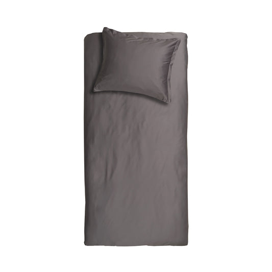 Sundays Bettbezug Baumwollsatin anthrazit